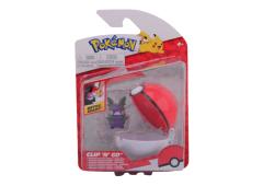 Pokemon Clip 'n Go Hangry Morpeko en Poke ball