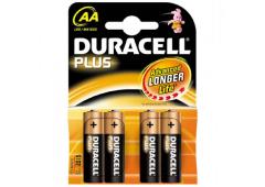 Batterij Duracell Plus MN1500 R06 AA bls4