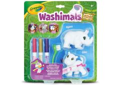 Crayola Washimals Duopack neushoorn / nijlpaard