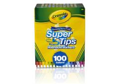 Crayola 100 Viltstiften met superpunt