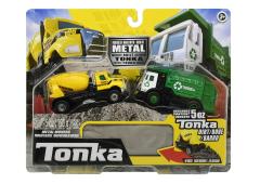 Tonka - Combo Pack - Garbage Truck and Cement Mixer