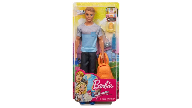 Barbie Ken gaat op reis