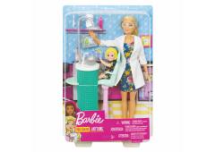 Barbie Tandartspop en Speelset