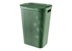 Curver Infinity wasbox dots 60L - 100% recycled groen