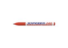 Schneider permanent marker 240 ronde punt rood 10st.