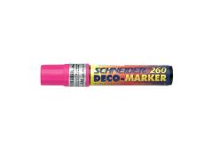 Schneider krijt/deco marker 260 fluor roze