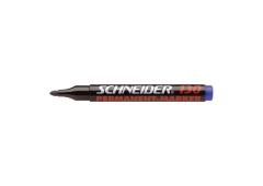 Schneider permanent marker 130 ronde punt blauw 10st.