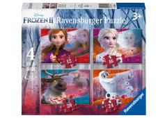 4 Puzzels Disney Frozen 2