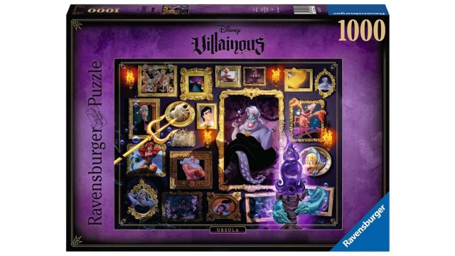 Puzzel 1000 stukjes Villainous: Ursula