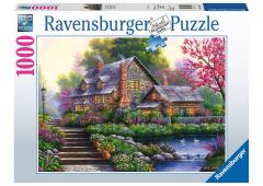 Puzzel 1000 stukjes Romantische cottage