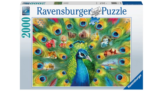 Puzzel 2000 st. Land of the Peacock