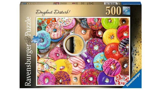 Volwassenen Puzzel 500 stukjes Doughnut Disturb!