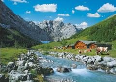 puzzel 1000 stukjes Karwendelgebergte, Oostenrijk