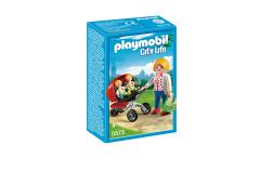 Playmobil City Life Tweeling kinderwagen
