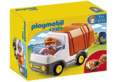 Playmobil 1.2.3. vuilniswagen