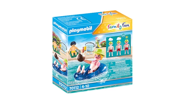 Playmobil Family Fun Badgast met zwembanden