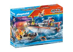 Playmobil City Action brandbestrijdingsmissie met kruise