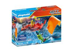 Playmobil City Action kitesurfersredding met boot