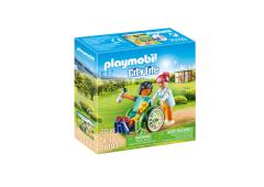 Playmobil City Life Patient in rolstoel