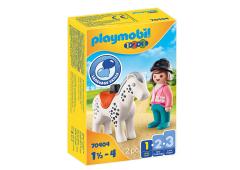 Playmobil 1.2.3. Ruiter met paard