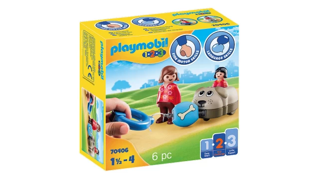 Playmobil 1.2.3. Hondentrein