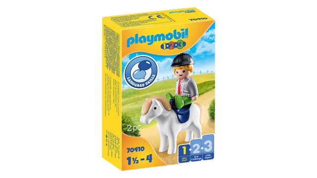 Playmobil 1.2.3. Jongen met pony