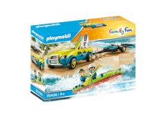 Playmobil Family Fun Strandwagen met kanos