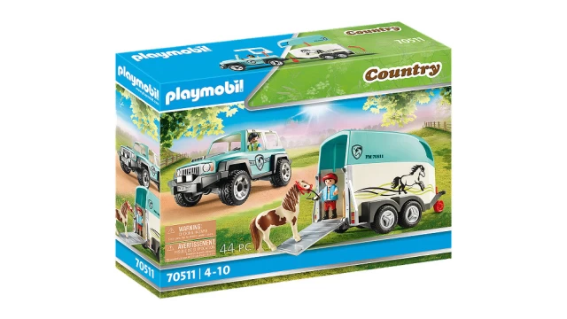 Playmobil Country Auto met aanhanger
