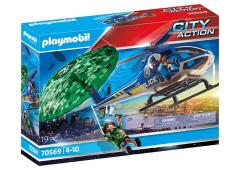 Playmobil City Action Politie: parachute-achtervolging