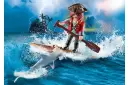Playmobil Special Plus Piraat met vlot en hamerhaai