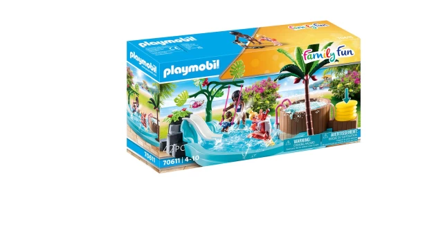 Playmobil Family Fun Kinderzwembad met whirlpool