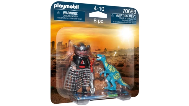 Playmobil DuoPack Velociraptor vs. Stroper
