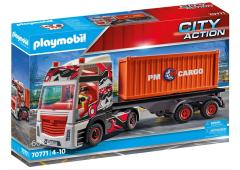 Playmobil City Action Cargo Truck met aanhanger
