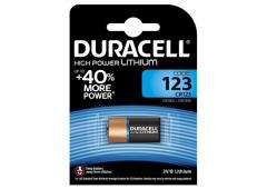Batterij Duracell CR123 3V Lithium bls1