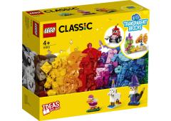 LEGO Classic Creatieve transparante stenen
