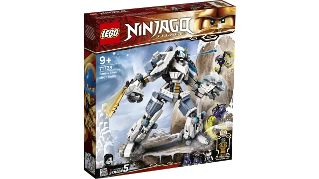 LEGO Ninjago Zane's Titanium Mecha Duel