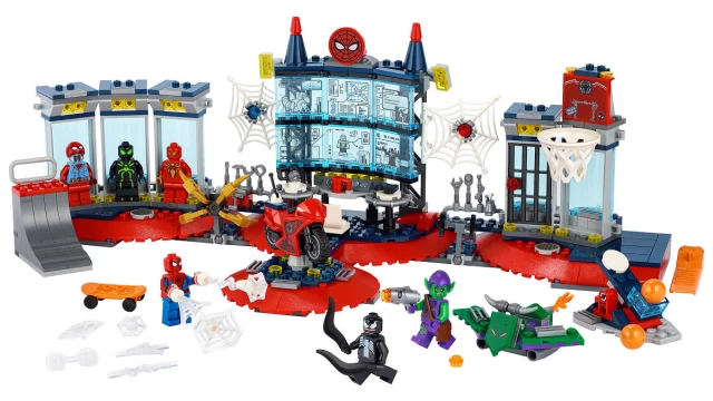 LEGO Super Heroes Aanval op de Spider schuilplaats