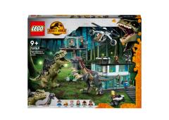 LEGO Jurrasic World Giganotosaurus en Therizinosaurus Attack