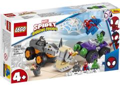 LEGO Super Heroes Hulk vs. Rhino truck duel