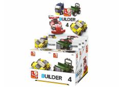 Sluban Builder 4 Vehicles 8 stuks