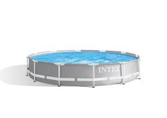 Intex Prism Frame Premium zwembad 366x76cm met 12V filterpom