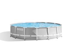 Intex Prism Frame Premium zwembad 427x107cm met 12V filperpo