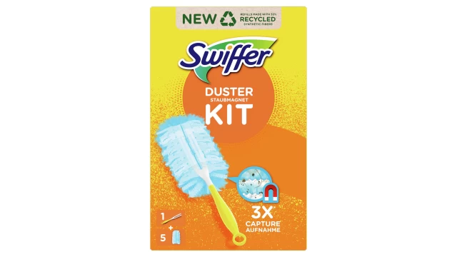 Swiffer Duster ITB (1 Handvat + 5 Navullingen)