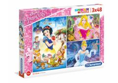 Clementoni Puzzel 3x48 stukjes Disney Princess
