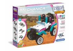 Clementoni Wetenschap en Spel Mechanica Pink Jeep