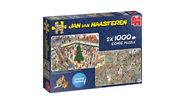 Puzzel 2x1000 st. JvH Holiday Shopping