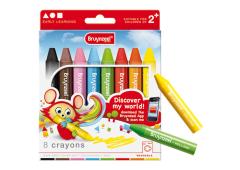 Bruynzeel crayons set 8