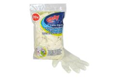 Multy latex handschoenen 20 stuks wit