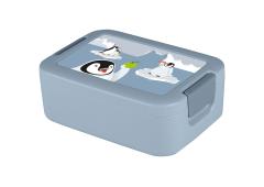 Sunware Sigma Home Lunchbox Pinguïn bentobakje b.grijs/decor