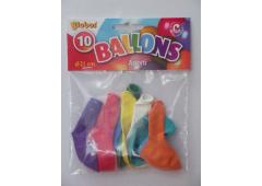 Doos 25 zakjes dansballons a 10 stuks